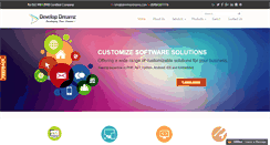 Desktop Screenshot of developdreamz.com